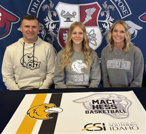 Maci Hess Signing Day February 2025